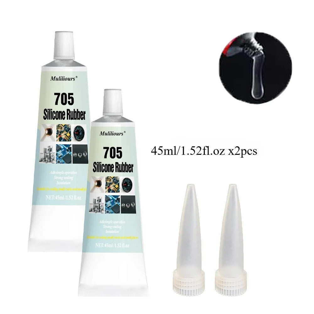 Silicone Industrial Adhesive 704/705/706 Electronic Sealant Components Lithium LED Insulation Waterproof Sealing Silicone Rubber