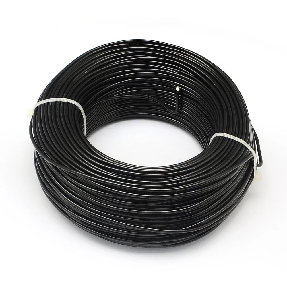 PandaHall 0.6-2.0mm Anodized Aluminum Wire 10 Sizes , Colorful Bendable Craft Wire for Jewelry Making, DIY Model Beading