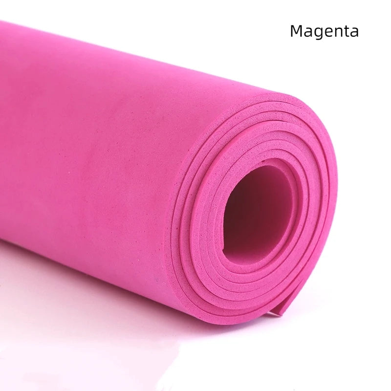 Colorful EVA Foam Board Buffering Shock Absorption Foam Sheet Handmade DIY Cosplay EVA Rubber Sound-absorbing Foam 38 Degrees