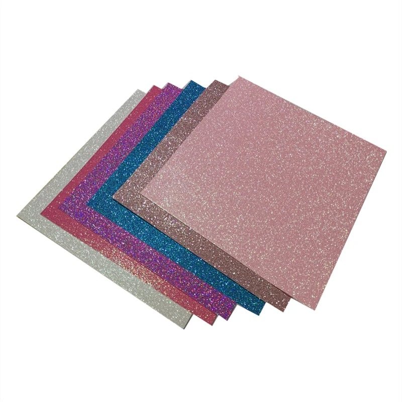 Glitter Cardstock Paper, Sparkly, Shinny Craft Paper, DIY Party, Graduation Decor, 10 Sheets