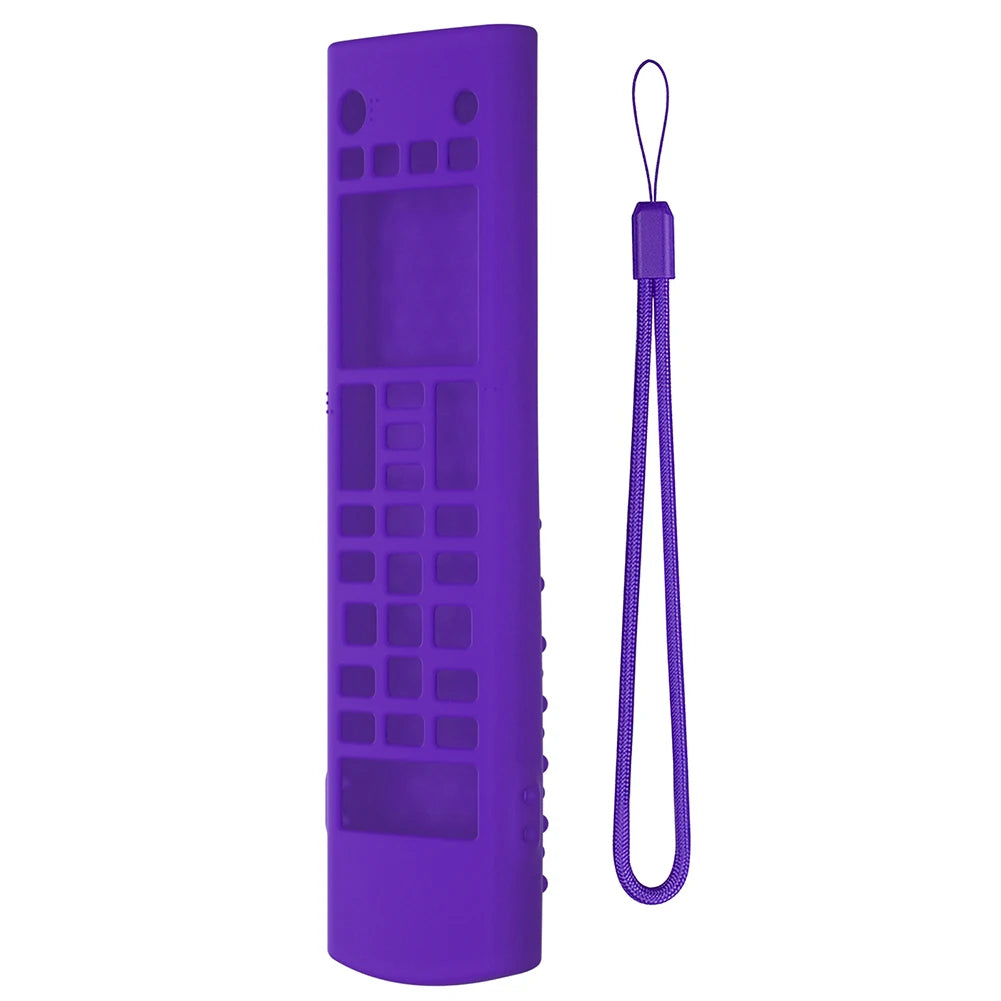 Silicone Case Protective Controller Sleeve Skin with Lanyard Protective Cover Shockproof TV Remote Control Case for LG-TV-Remote