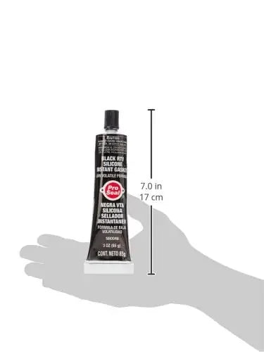 Black Silicone Sealant - 3 oz Tube for DIY Waterproofing and Repairs
