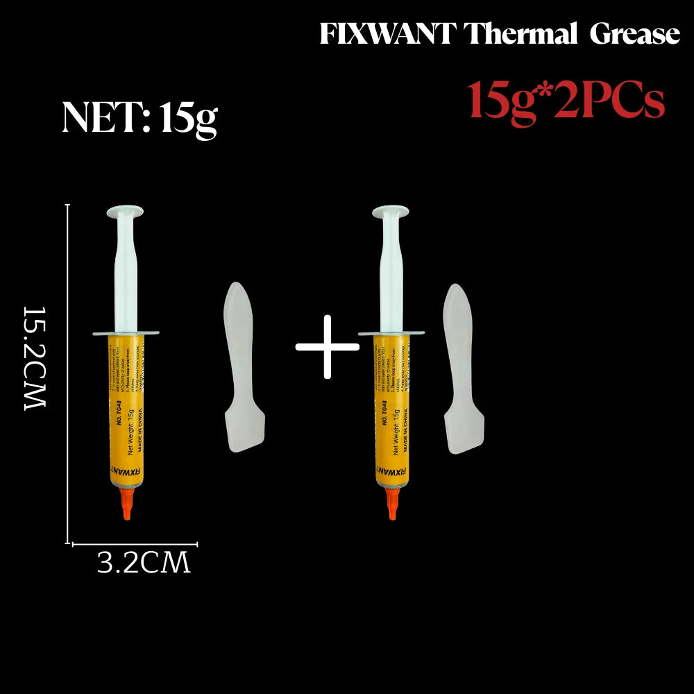 4.8w/m·k Thermal Grease Paste Heat Dissipating Silicone for CPU/GPU/LED Computer Heat Sink Thermal Conductive Adhesive