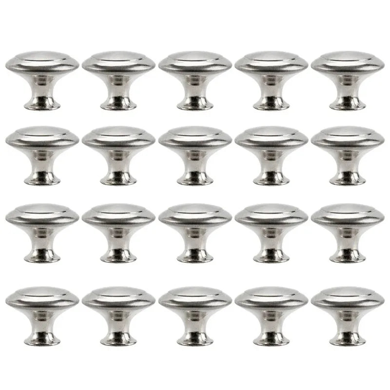 Stainless Steel Door Knobs Drawer & Cabinet Pull Handles Kitchen Cupboard Knobs Furniture Hardware Accessory