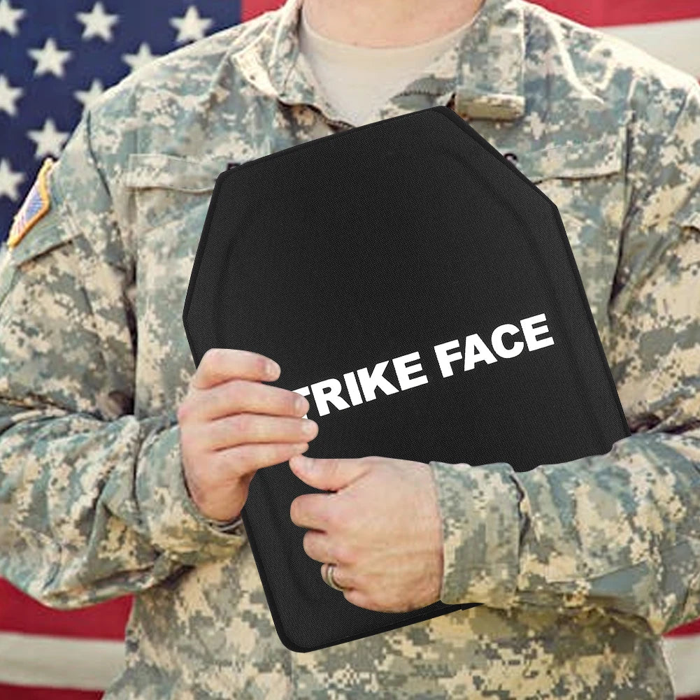 Anti Bullet Board 10x12In Lightweight Tactical NIJ Level IIIA UHMWPE Bullet-Proof Plate Level 3A Backpack Armor Panel Body Armor