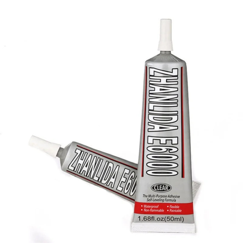 E6000 Multi Purpose Glue 15/25/50/110mL Adhesive Jewelry Epoxy Resin DIY for Jewelry Crafts Glass Rhinestones