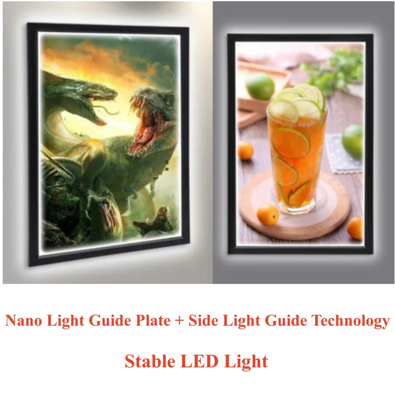 24"x36" Advertising Frame Store Wall Mount LED Light Box Movie Poster Display US