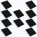 10Pcs 2Mm Acrylic Plate for Crafting DIY Artworks Handmade Gifts Decoration Photography Display Use Black 2Mm Acrylic Sheet
