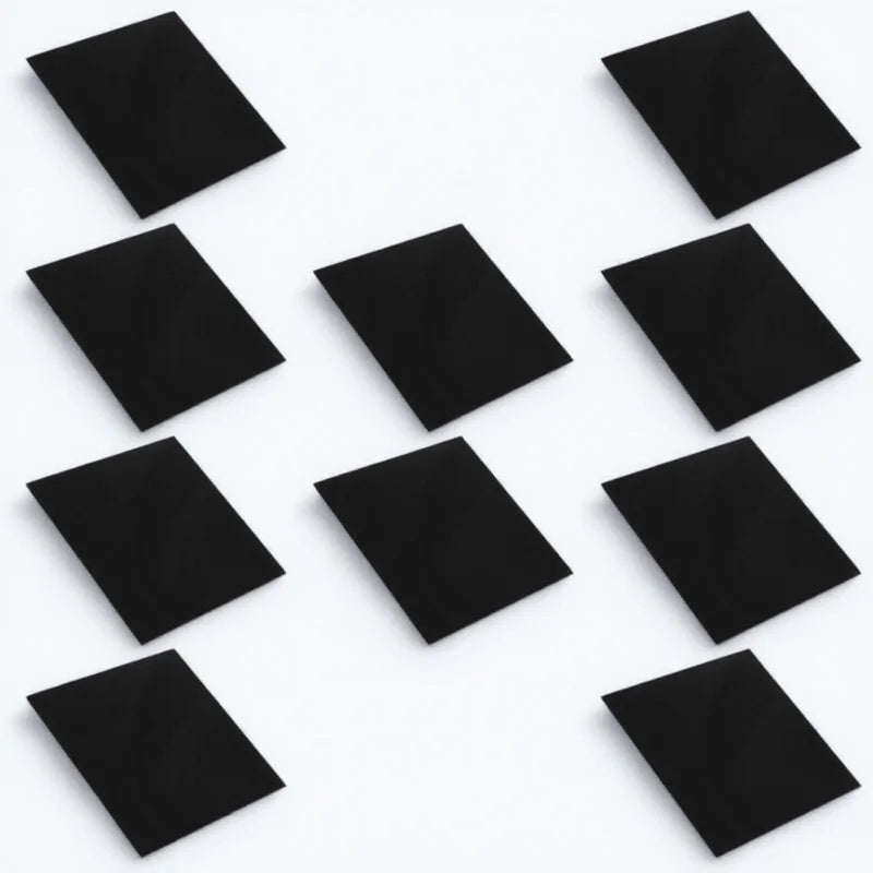 10Pcs 2Mm Acrylic Plate for Crafting DIY Artworks Handmade Gifts Decoration Photography Display Use Black 2Mm Acrylic Sheet