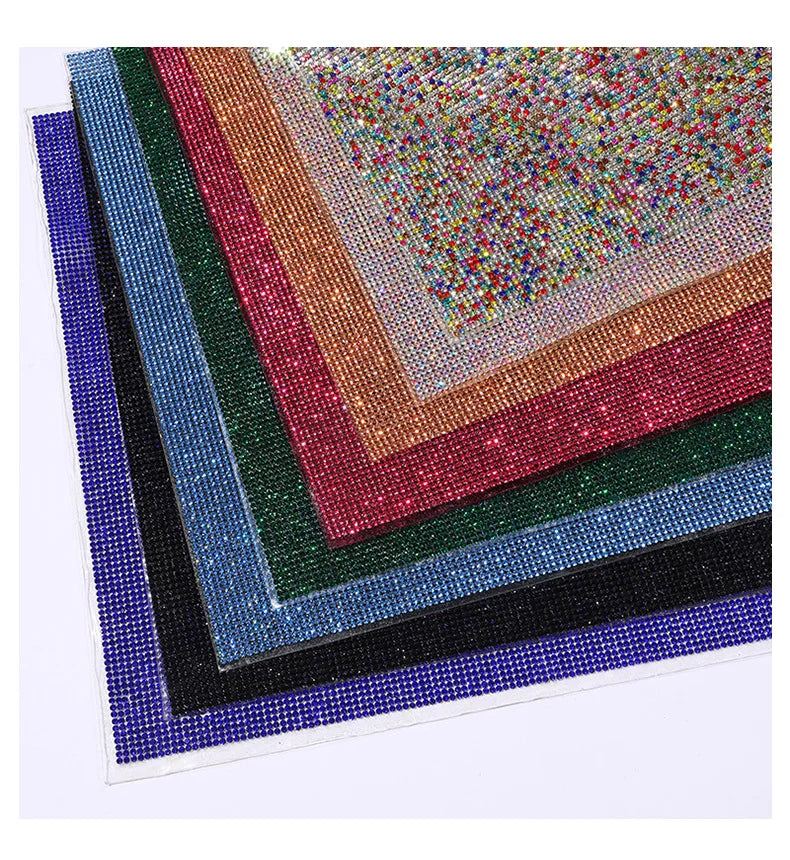 Self-adhesive Rhinestone Jewelry DIY Accessories Phone Case Shiny Diamond Ribbon Wedding Crystal Tape Sticker Car Interior Decor