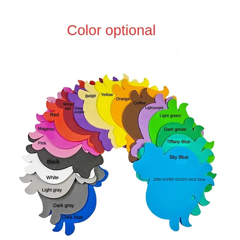 100x50cm Colorful EVA Foam Sheet Shock Absorption Foam Handmade Cosplay EVA Rubber Sound-absorbing Board Thickness 3/5/8/10/15mm
