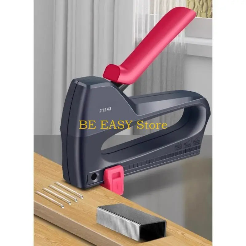 E28F Stapler Guns Staple Heavy Duty Furniture Tool for Wood Carpentry Hand Tool