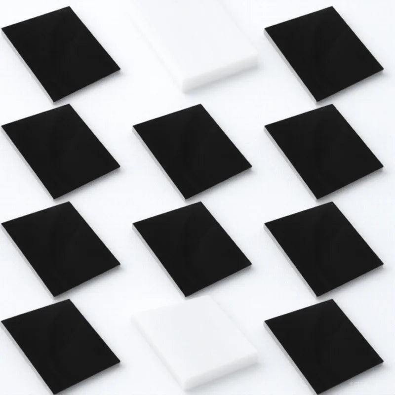 10Pcs 2Mm Acrylic Plate for Crafting DIY Artworks Handmade Gifts Decoration Photography Display Use Black 2Mm Acrylic Sheet