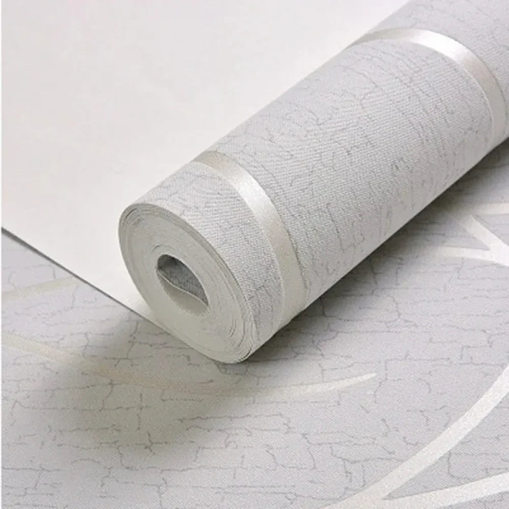 European Non-Woven Fabric Wallpaper Modern Self-Adhesive Contact Paper for Bedroom & Furniture Removable Decor