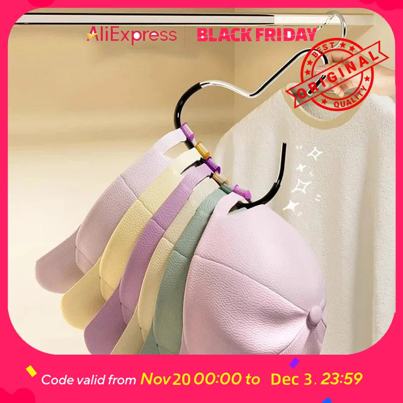 2-Pack Hat Hooks - Holiday Entryway Organizer for Coat Closet & Wall Mount Storage