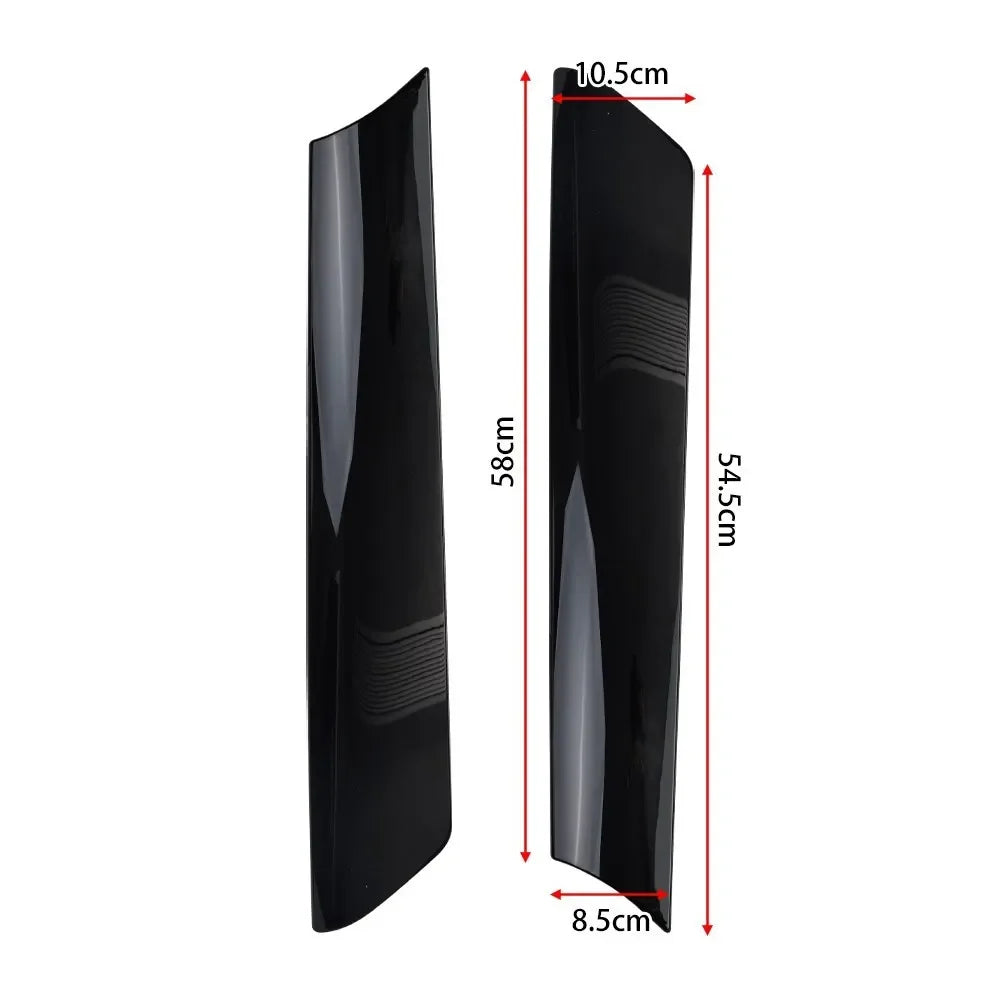 51137128157 Front Left&Right Driver Side Window Windshield A Pillar Trim Molding Black For Mini Cooper R53 R52 R50 Trim Cover