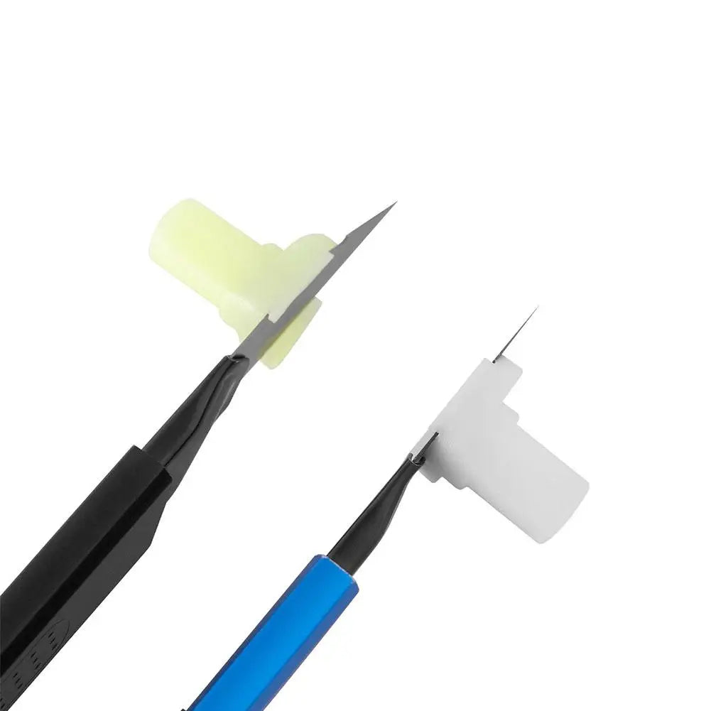 Precision Edge Trimming Tool with Magnet for 9mm Utility Knives Car Wrapping Carbon Film Graphic PPF Consistent Cutting