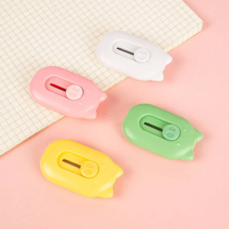Cartoon Design Knife Candy Color Candy Color Knife Compact Office Knife Office For Unboxing Diy Projects Art Craft