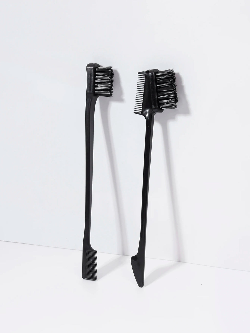 2pcs edge control brushes, suitable for hair edge and eyebrow styling in women,special for real hair wigs