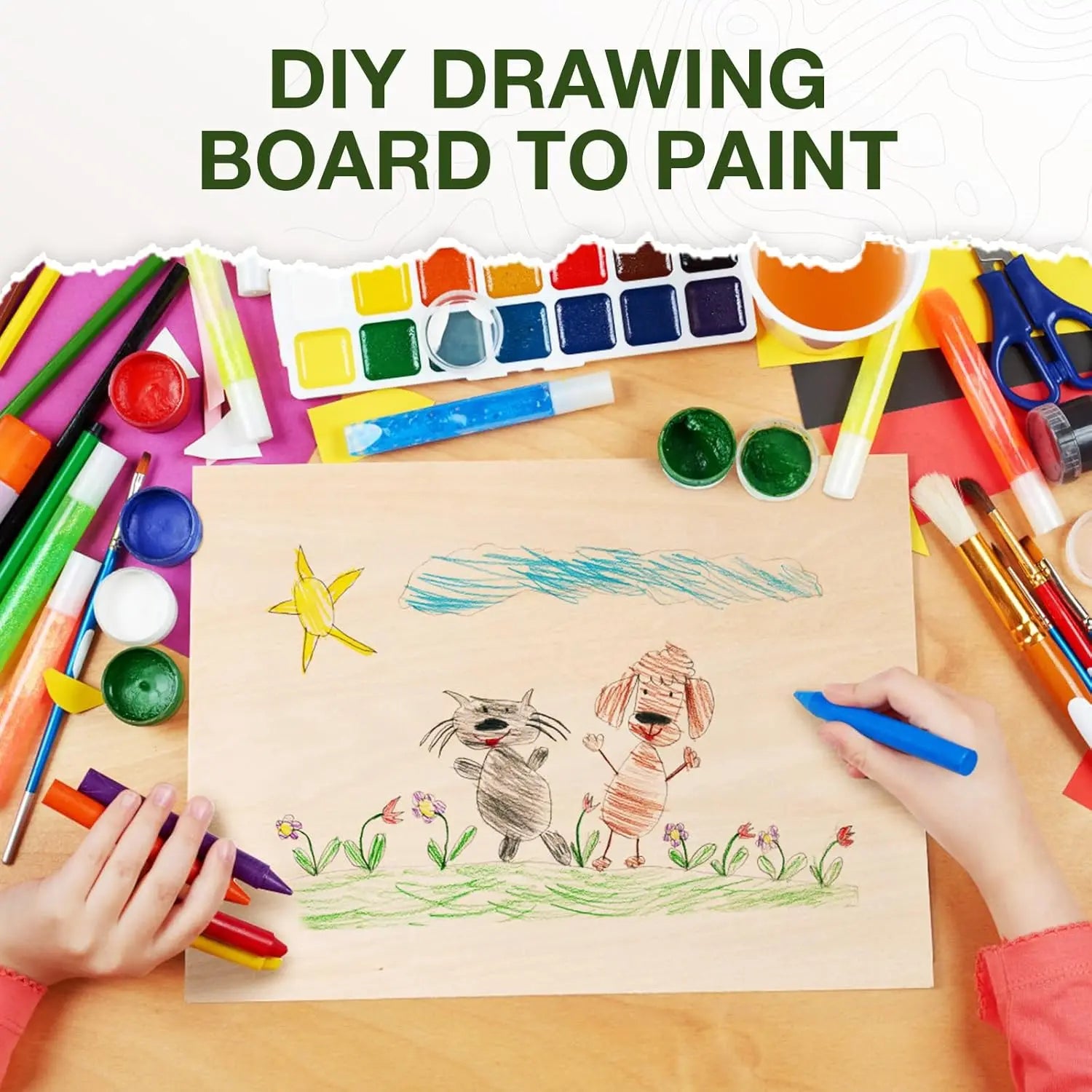 Robotime 6 Pack Bubinga Plywood 1/4 12x12x1/4inch 6mm Plywood Sheets Thin Unfinished Wood for Laser Cutting and Engraving