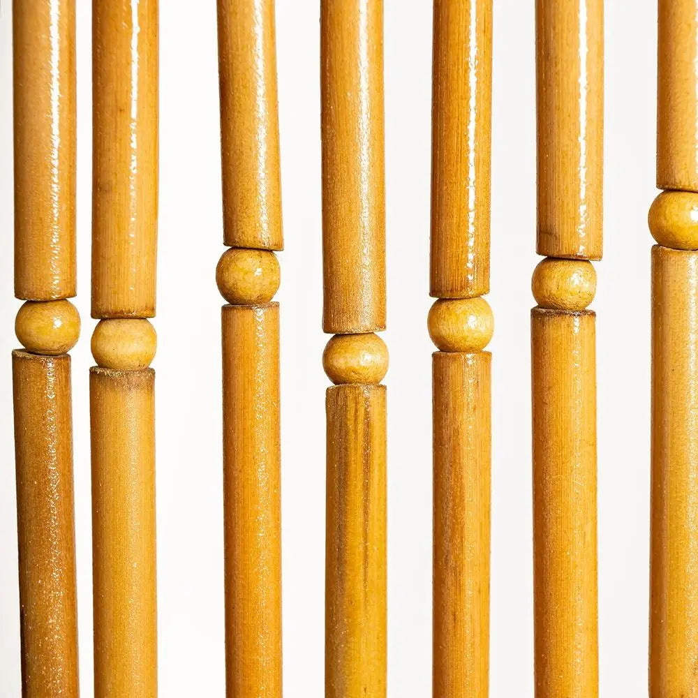 Elegant Bamboo Bead Curtains for Doors, Natural Privacy Dividers, Stylish and Easy to Install