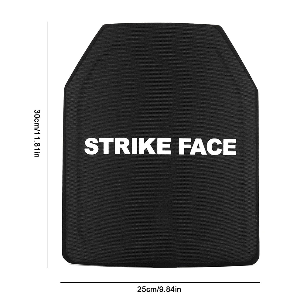 Anti Bullet Board 10x12In Lightweight Tactical NIJ Level IIIA UHMWPE Bullet-Proof Plate Level 3A Backpack Armor Panel Body Armor
