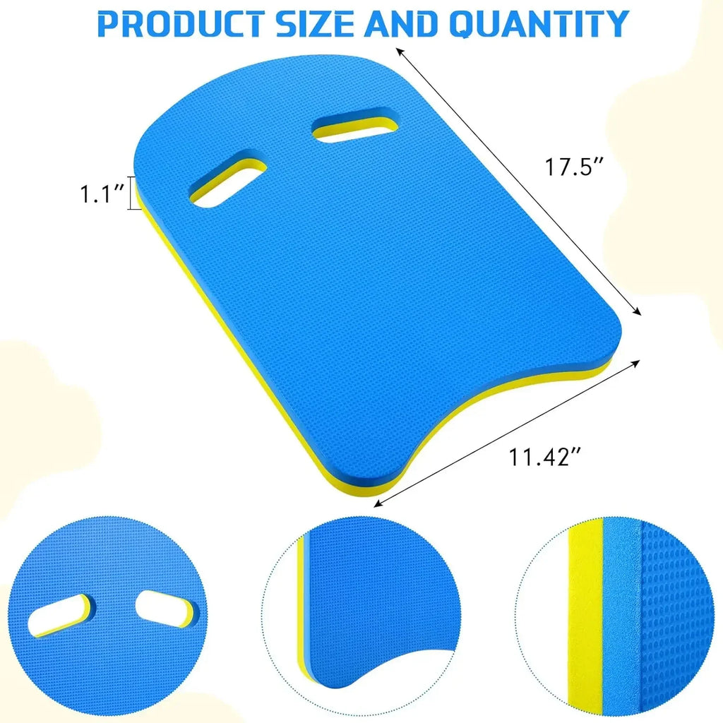 Kickboard Swimming Training Kick Board EVA Foam Floating Board U-Shaped Kickboard for Kids Adults Water Pool Accessories