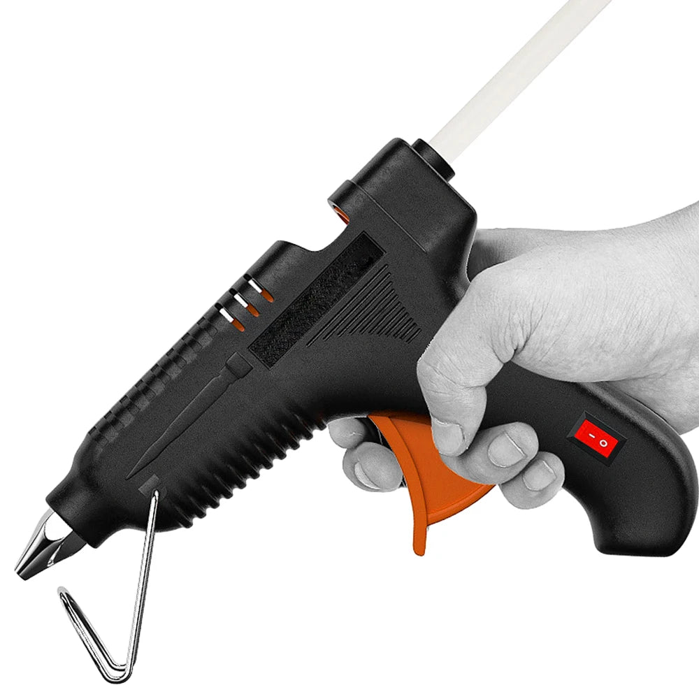 100W Hot Melt Glue Gun 11MM Glue Sticks Industrial Guns Heat Temperature Thermo Electric Repair Tool DIY Electrothermal Glue Gun