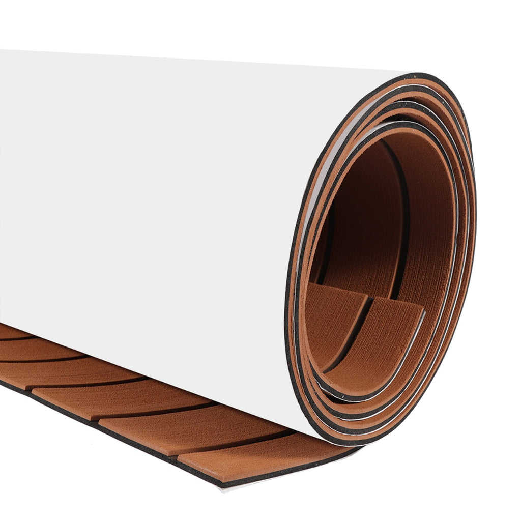 94.5"x 35.4" EVA Anti-slip Mat Foam Boat Decking Sheet Anti-Slip Self-Adhesive Deck Boat Flooring Mat Cuttable