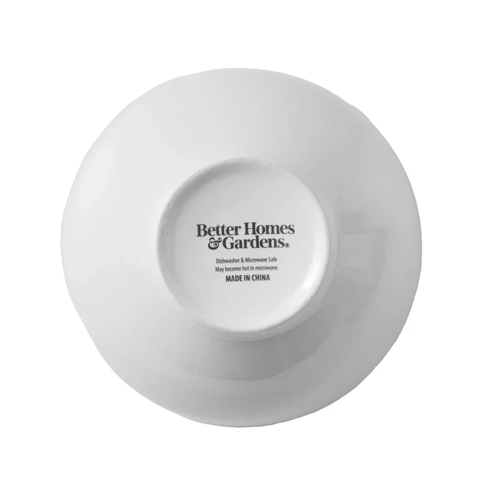 Modern 3 Pack Porcelain Bowls Dishwasher Safe Microwave Safe for Brunch Dinner Parties