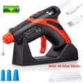 Hot Melt Glue Gun Rechargeable Cordless Mini Fast Preheating Hot Glue Gun Kits For Crafting DIY Repair Tools With 30 Glue Sticks