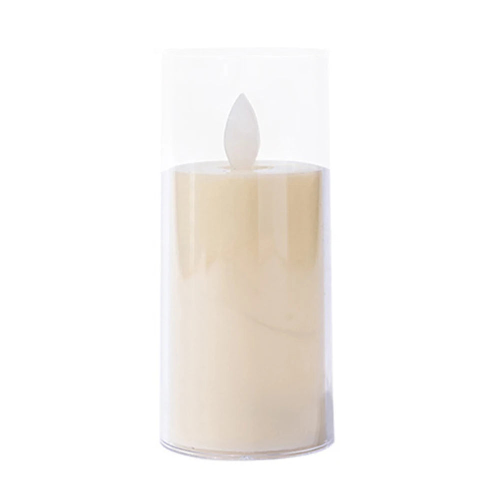 LED Candles Lights Flameless Electronic Candle Lamp Battery Operated Decorative Candle Lamp for Christmas Party Decor