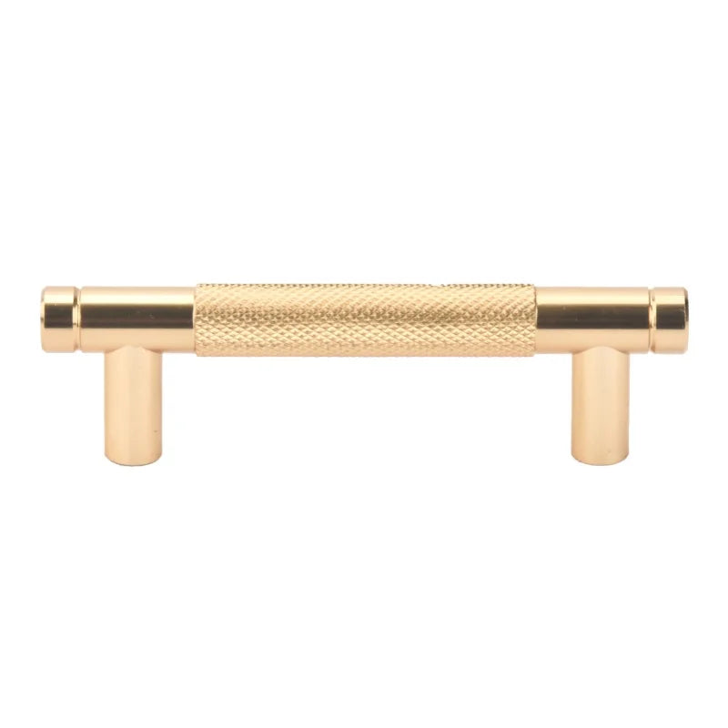 Gold Black knurled KitchenCabinet Storage Handles Home Accessories Drawer Knobs Wardrobe Cupboard Door Pulls Furniture Handles