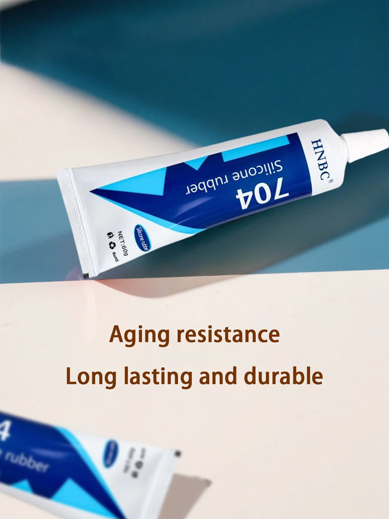120ml 704 Fixed High Temperature Resistant Silicone Rubber Insulated Sealing Glue Waterproof Silicone Thermal Conductive