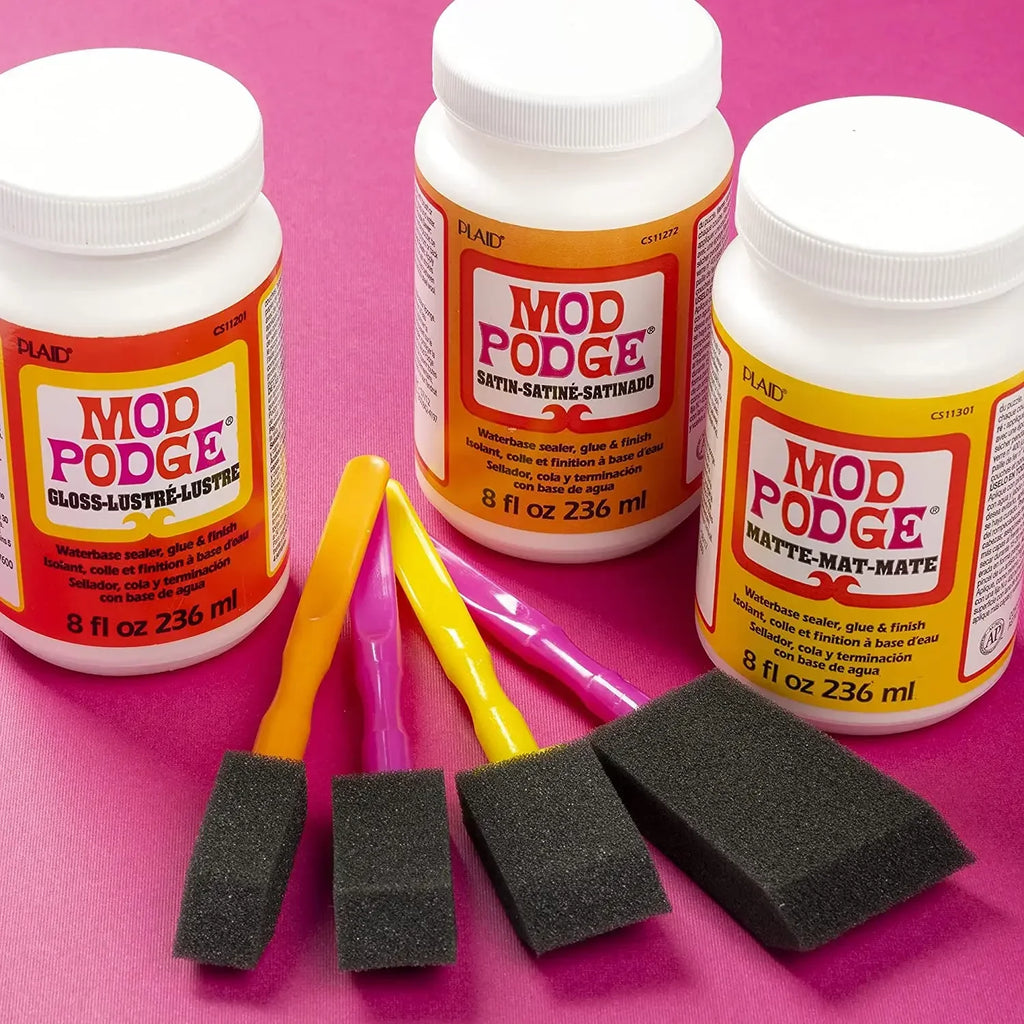 946ml Mod Podge Matte gloss fluid painting glue board transfer dried flower seal Collage glue plaid Wood transfer glue Mod Podge