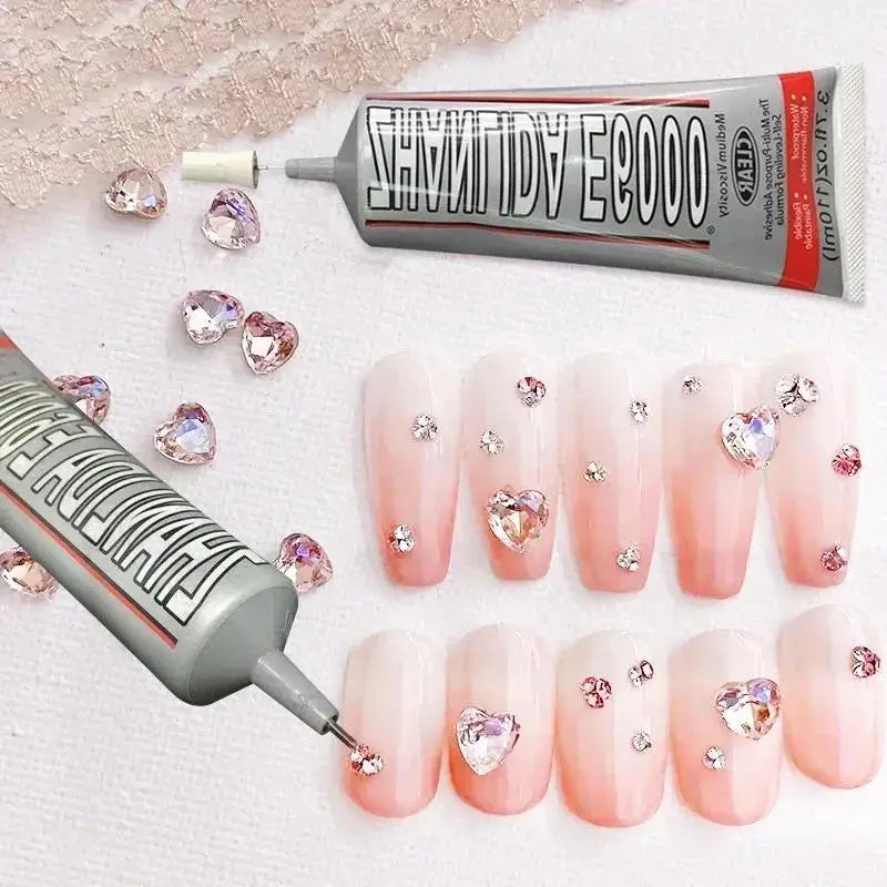 E6000 Liquid Glue DIY Dotting Glue for Diamond Painting Mobile Phone Repair Adhesive Super Glue Gel Jewelry Clothes Craft Glues