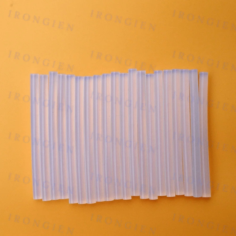 Irongien 20pcs/Set Hot Melt Glue Sticks Dia 7mm*Length100mm Mini Glue Gun Stick For DIY Art Craft Home Decoration General Repair
