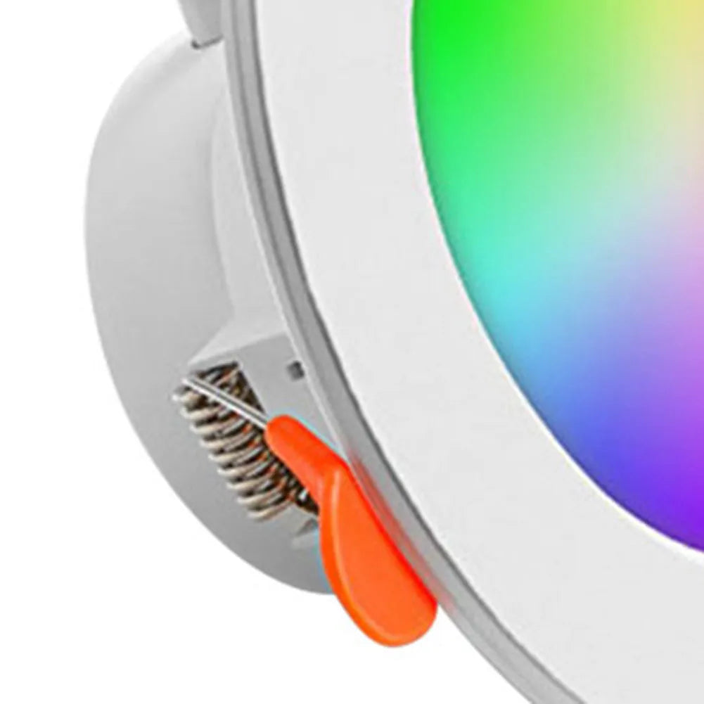 1-15PCS LED Downlight WiFi TUYA 110/220V Dimmable Spot Light Recessed Round Light Spot Bluetooth Lamp For Alexa Google Home