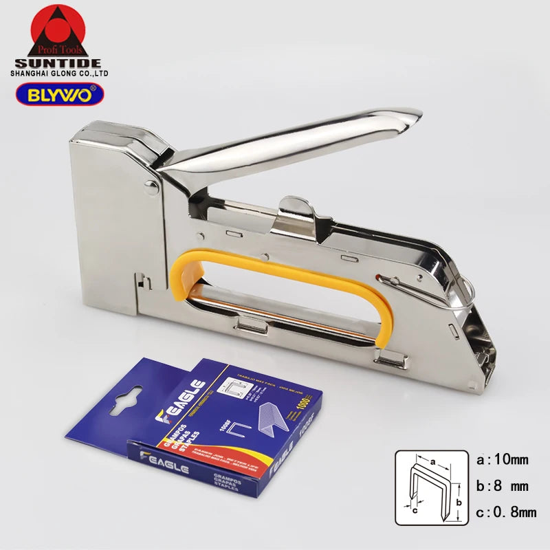 13/4-6-8 Stapler 1008F Staple Gun for wood furniture U type nail
