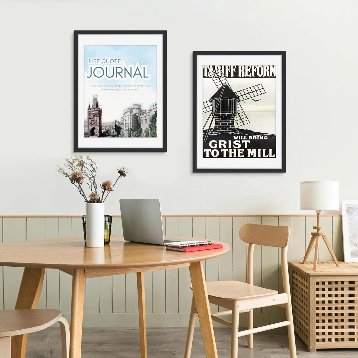 18x24 Picture Frame 3 Pack, Black Poster Frame with Mat for 16x20 or 18x24 Photos, Wall Mounting for Home Decor