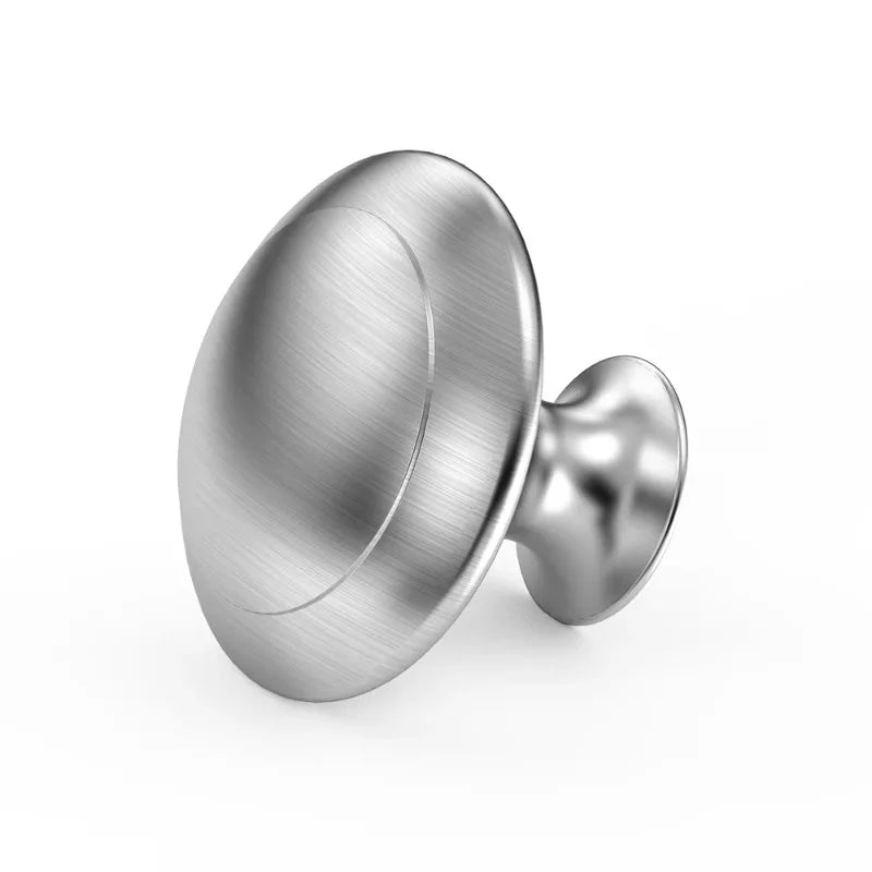 Stainless Steel Door Knobs Drawer & Cabinet Pull Handles Kitchen Cupboard Knobs Furniture Hardware Accessory
