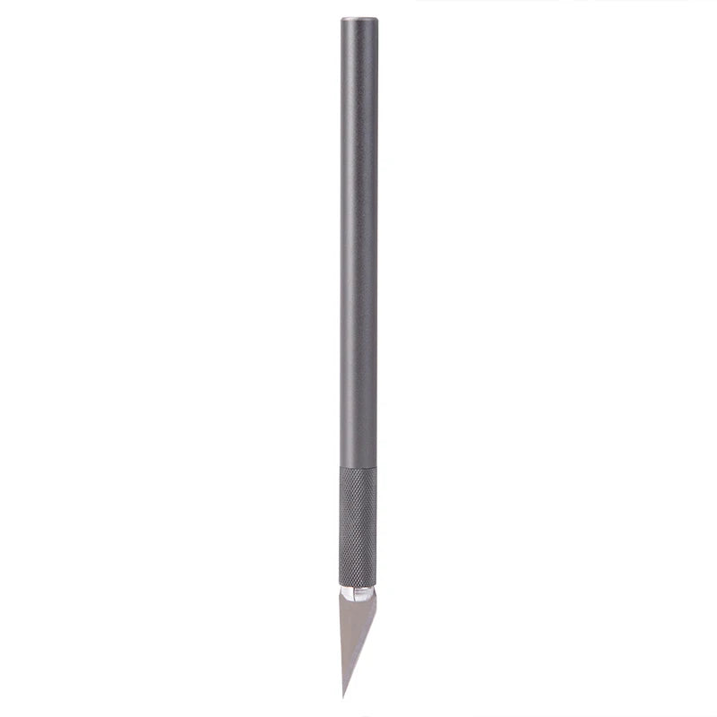 Deli Precision Scrapbooking Carving Knife - Card Making Hobby Knife for Paper Cutting Craft Pottery Clay Sculpture Ceramics Tool