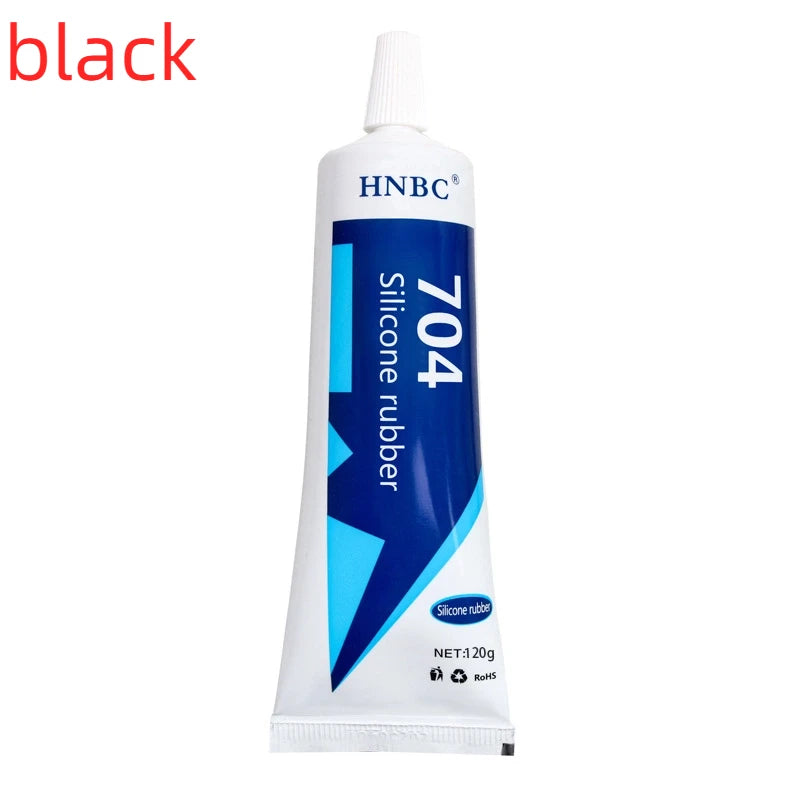 120ml 704 Fixed High Temperature Resistant Silicone Rubber Insulated Sealing Glue Waterproof Silicone Thermal Conductive