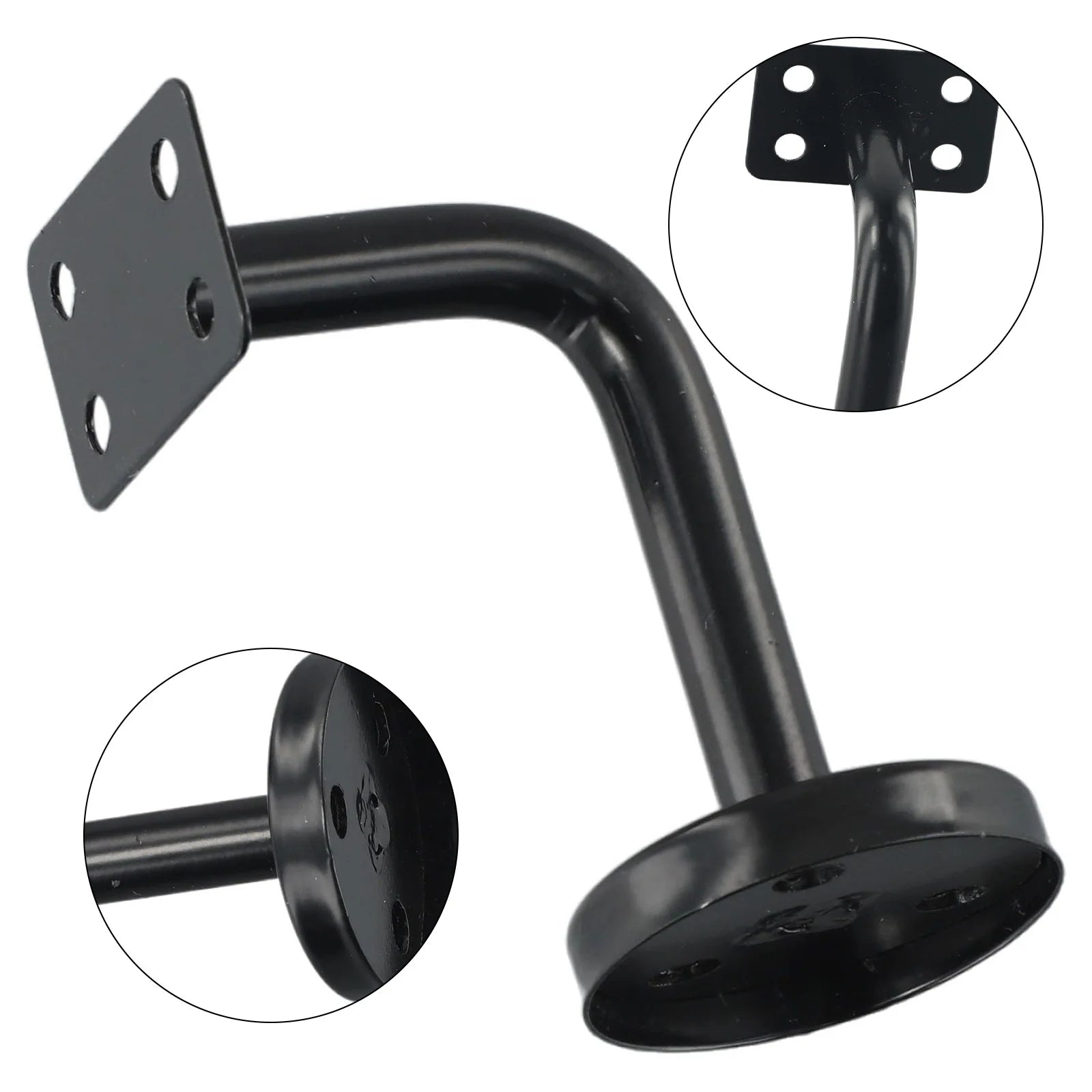 Stair Handrail Bracket Bannister Wall Support Hand Rail Balustrade Strong Stainless Steel Stair Railing Guardrail Accessories