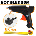 Super PDR 100W Hot Melt Glue Gun Electric Repair Tool Temperature Thermo Kit Household Industrial DIY Craft with 11mm Glue Stick