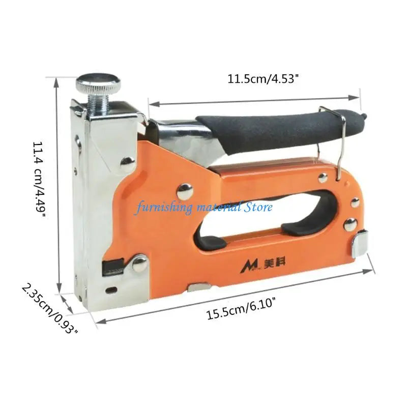 Y5GD Guns DIY Furniture Construction Stapler Upholstery Staple Guns With Staple