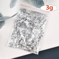 1/2/3/5/10g Imitation Gold Sliver Copper Foil Sequins Glitter Craft Leaf Flake Sheet Shiny Foil Paper Gilding DIY Nail Art Decor