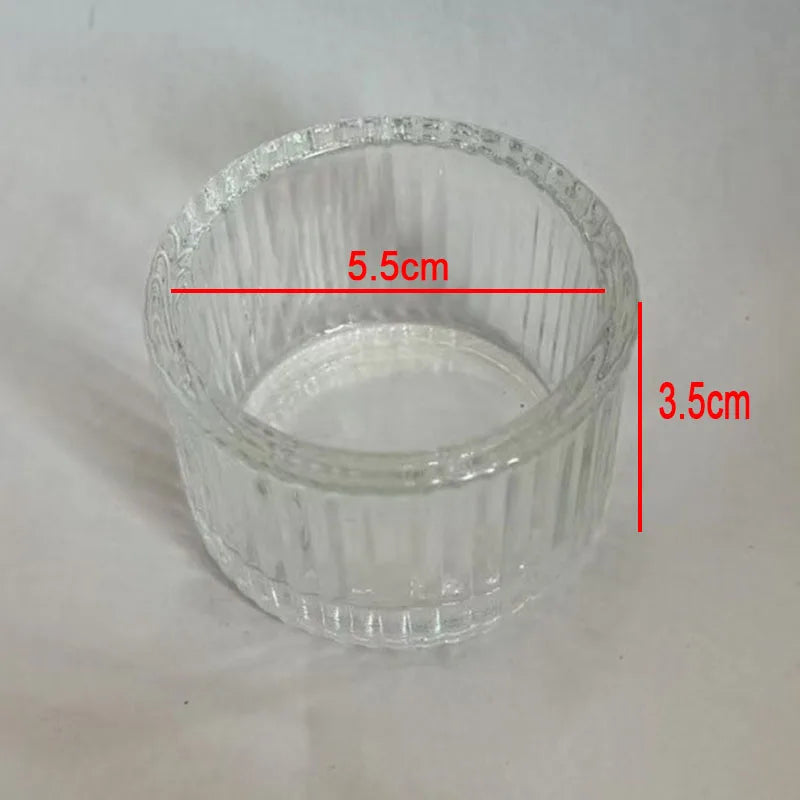 Small Clear Mini Candlestick Table Glass Tealight Candle Holder Wedding Table Decor,Party Supplies,Home Decor LZT001
