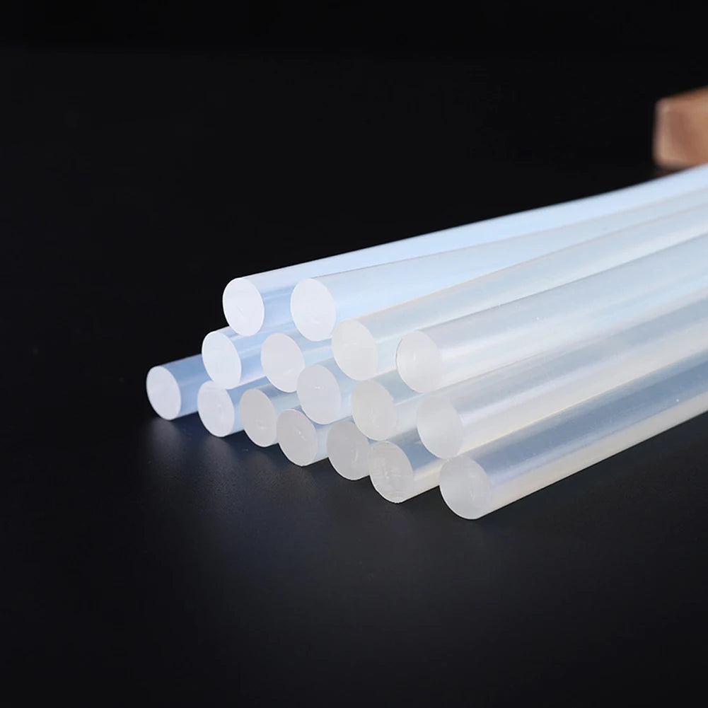 10/20Pcs Hot Melt Glue Sticks High Temperature Resistant 7mm Hot Glue Gun Sticks Adhesive Strengthen Stickiness for Hot Glue Gun