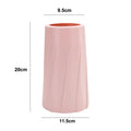 Morandi Plastic Vase Living Room Decoration Ornaments Modern Origami Plastic Vases for Flower Arrangements Home Decoration